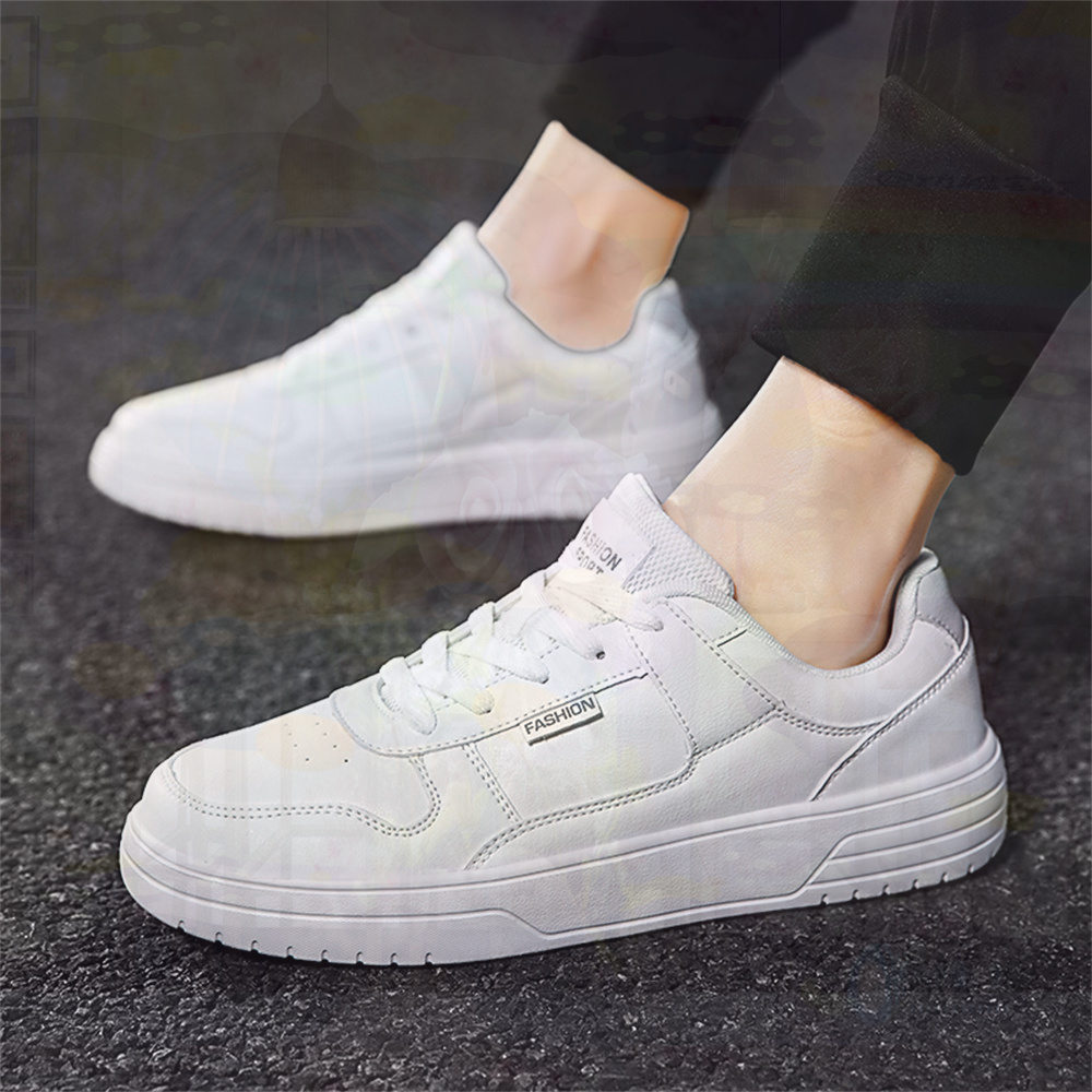 Street Fashion In Vietnam - Z krawatami PU skórzane buty 41
