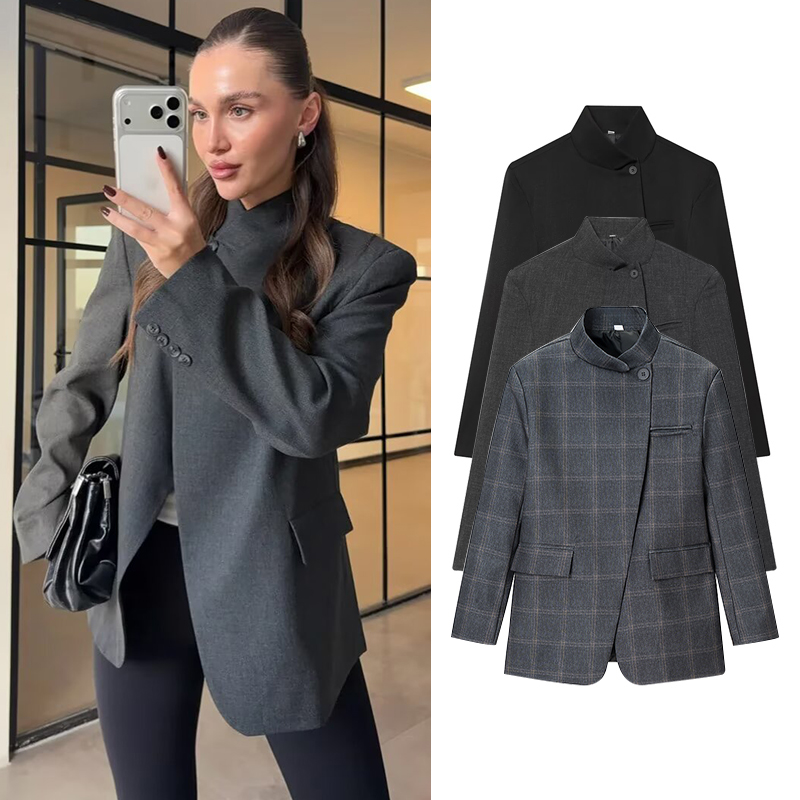 Street Fashion Youth - Tidalyf Damskie Wiosenne Nowe Marynarki i