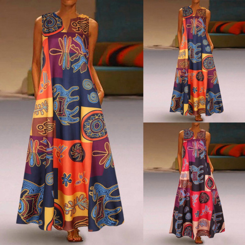 Parade Fashion Street - Eleganckie sukienki maxi damskie letnie moda