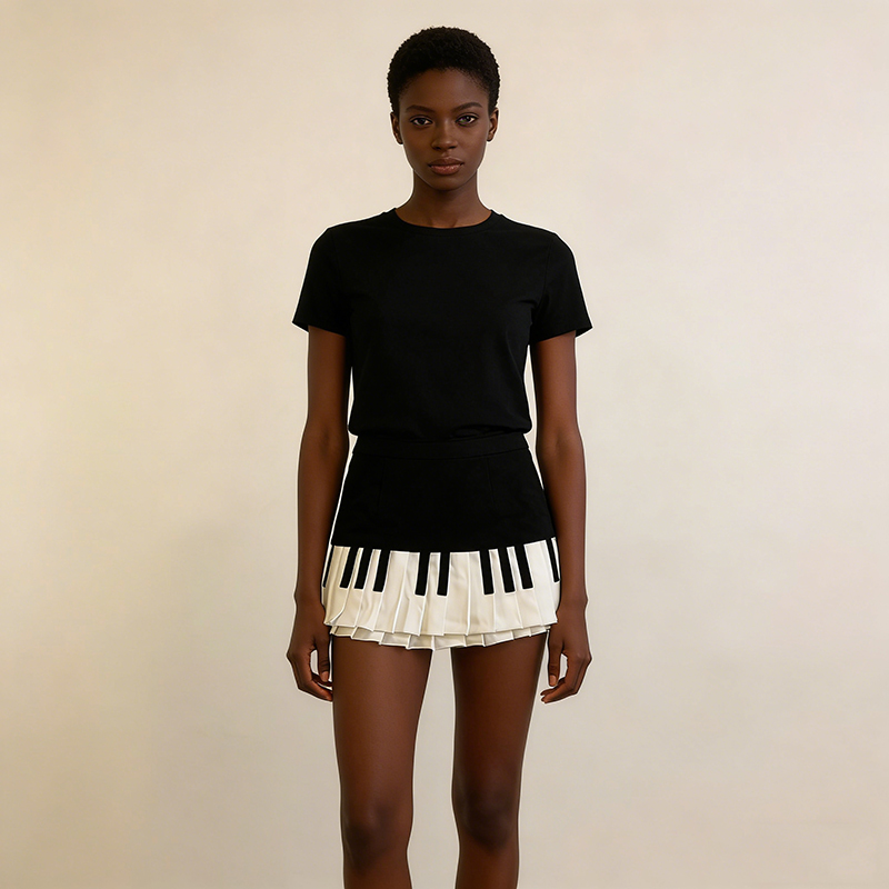 Letnie damskie spódnice w styl – Street Fashion Korean Girl recenzja i cena