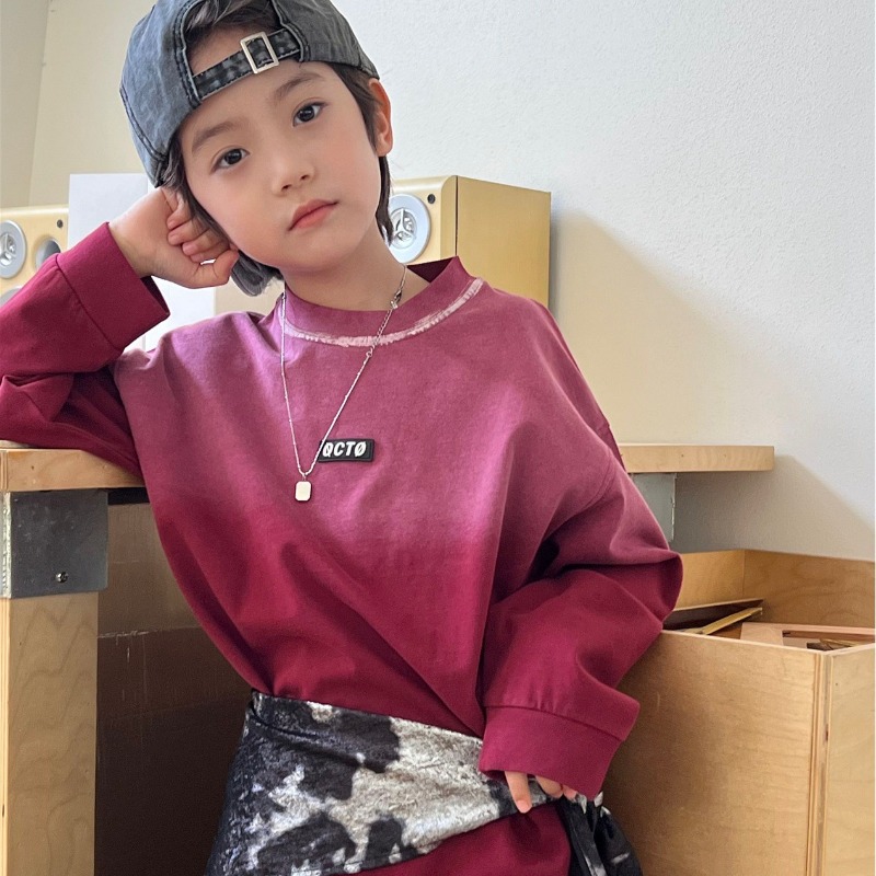 Chłopięce Dziewczęce Koszulki  – Street Fashion Korean Girl recenzja i cena