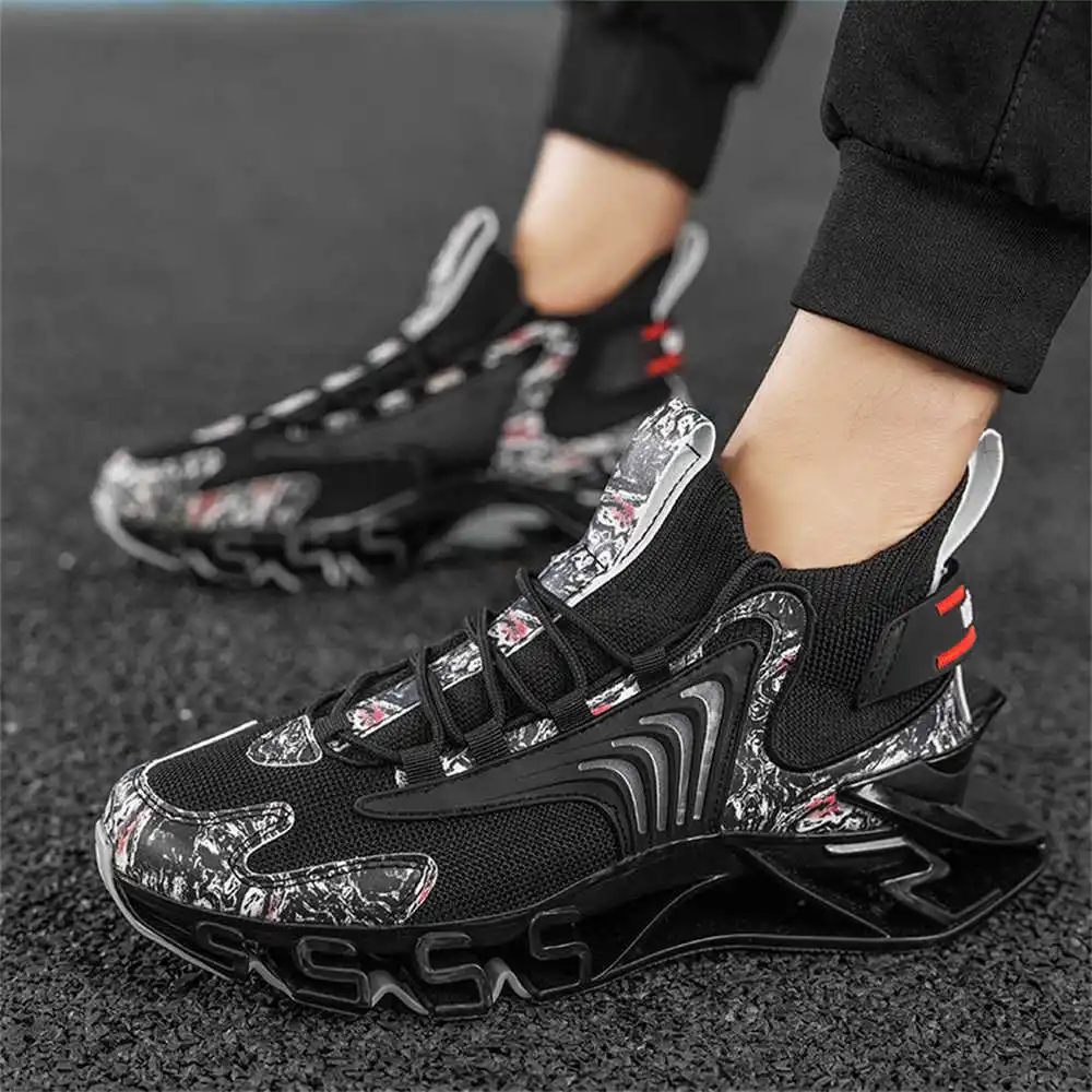 Niebieskie długie różowe buty  – Street Fashion Youth recenzja i cena