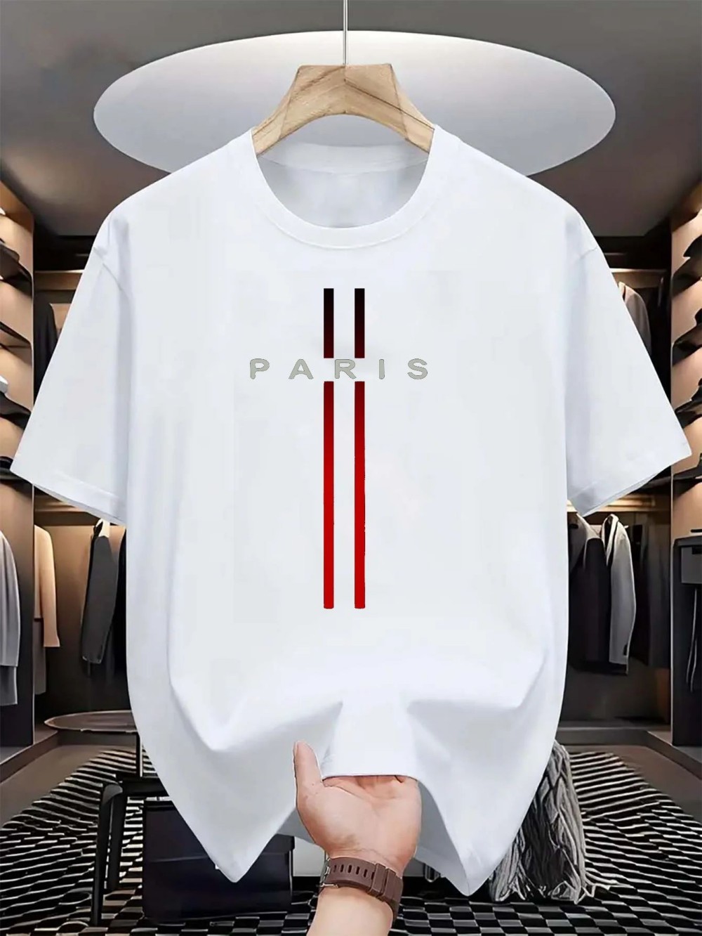Koszulka Paris Letter 3D print – Street Fashion Paris recenzja i cena