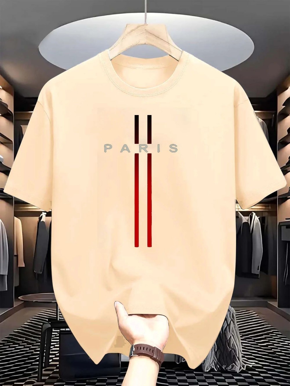Koszulka Paris Letter 3D print – Street Fashion Paris recenzja i cena