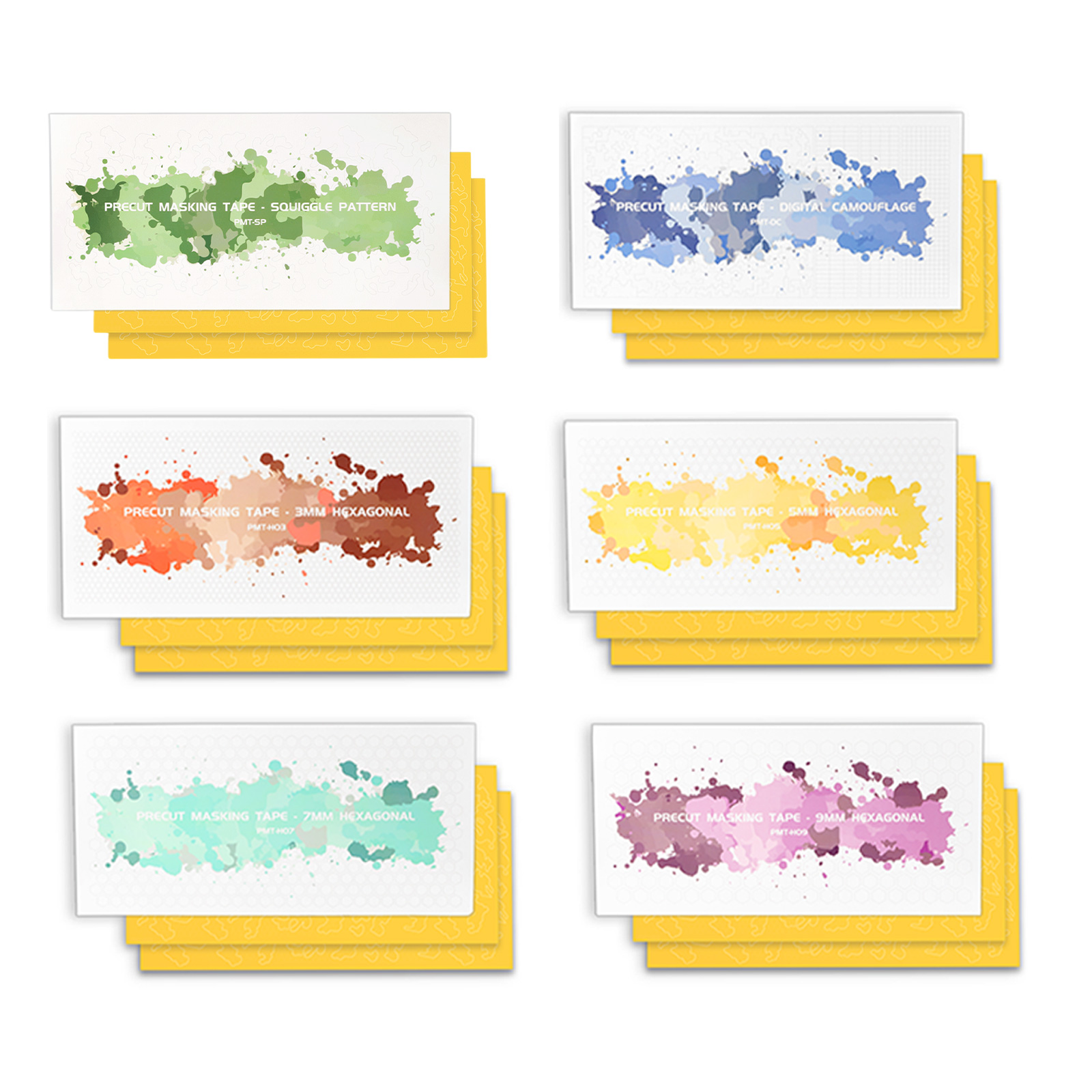 DSPIAE Precut Masking Tape PMT – Camo Pattern Set recenzja i cena