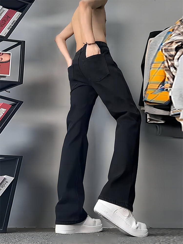 Męskie czarne dżinsy Cleanfit  – Street Fashion Co recenzja i cena