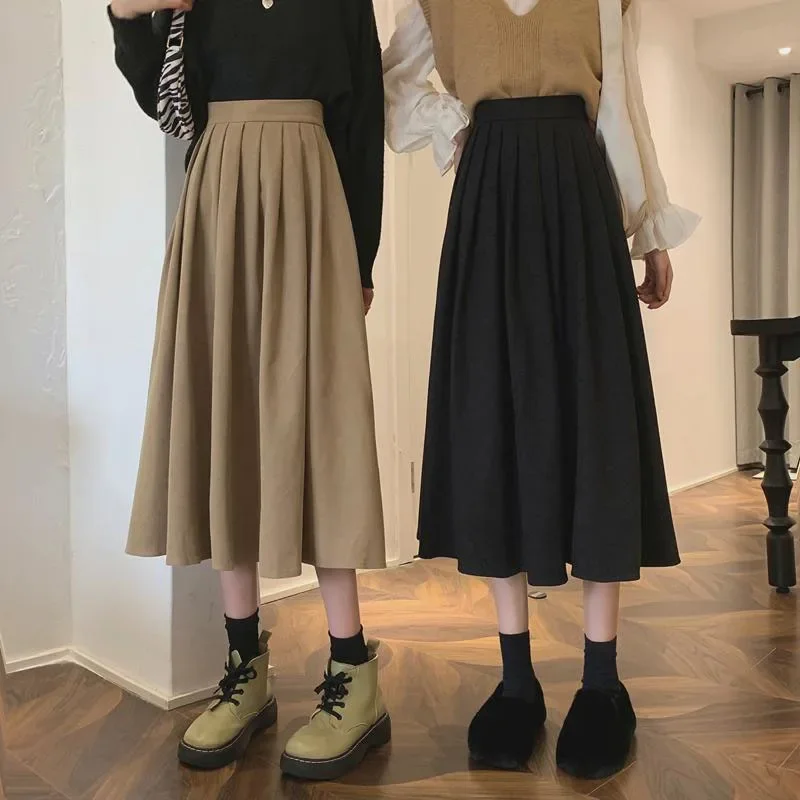 Damska plisowana spódnica w st – Street Fashion Korean Girl recenzja i cena