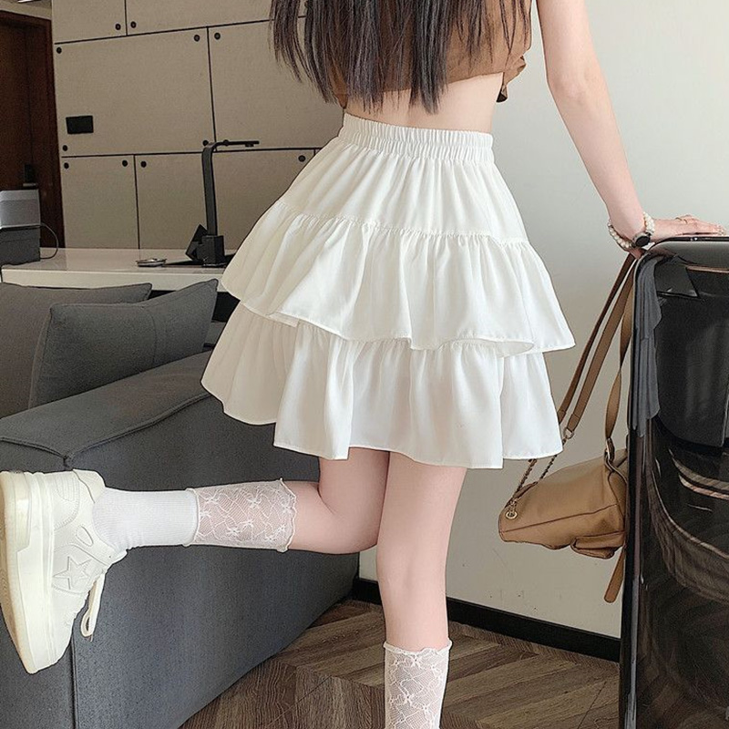 Letnia Moda Damska Biała Spódn – Street Fashion Korean Girl recenzja i cena