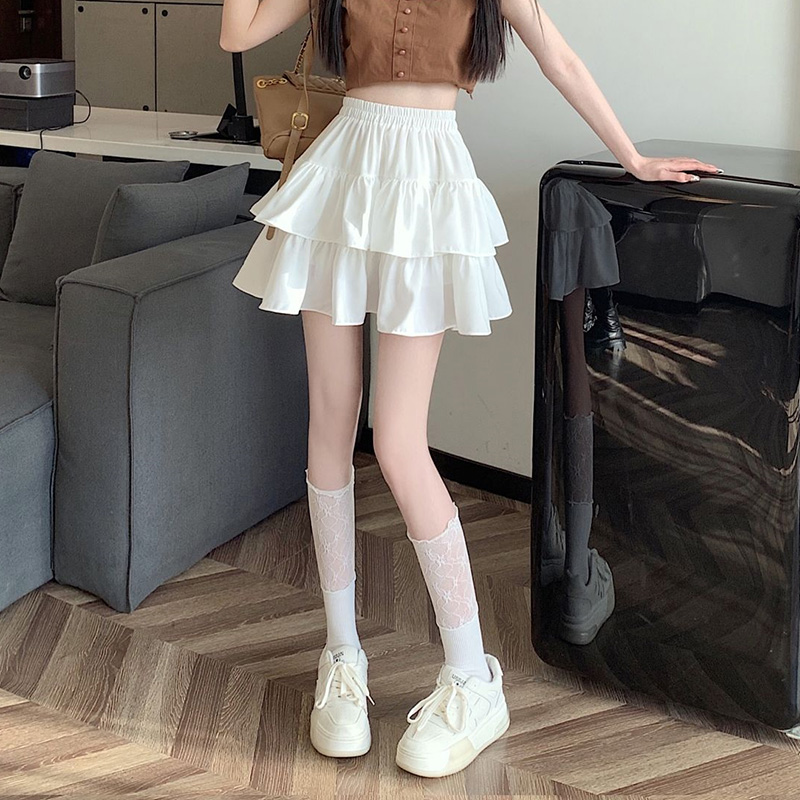 Letnia Moda Damska Biała Spódn – Street Fashion Korean Girl recenzja i cena