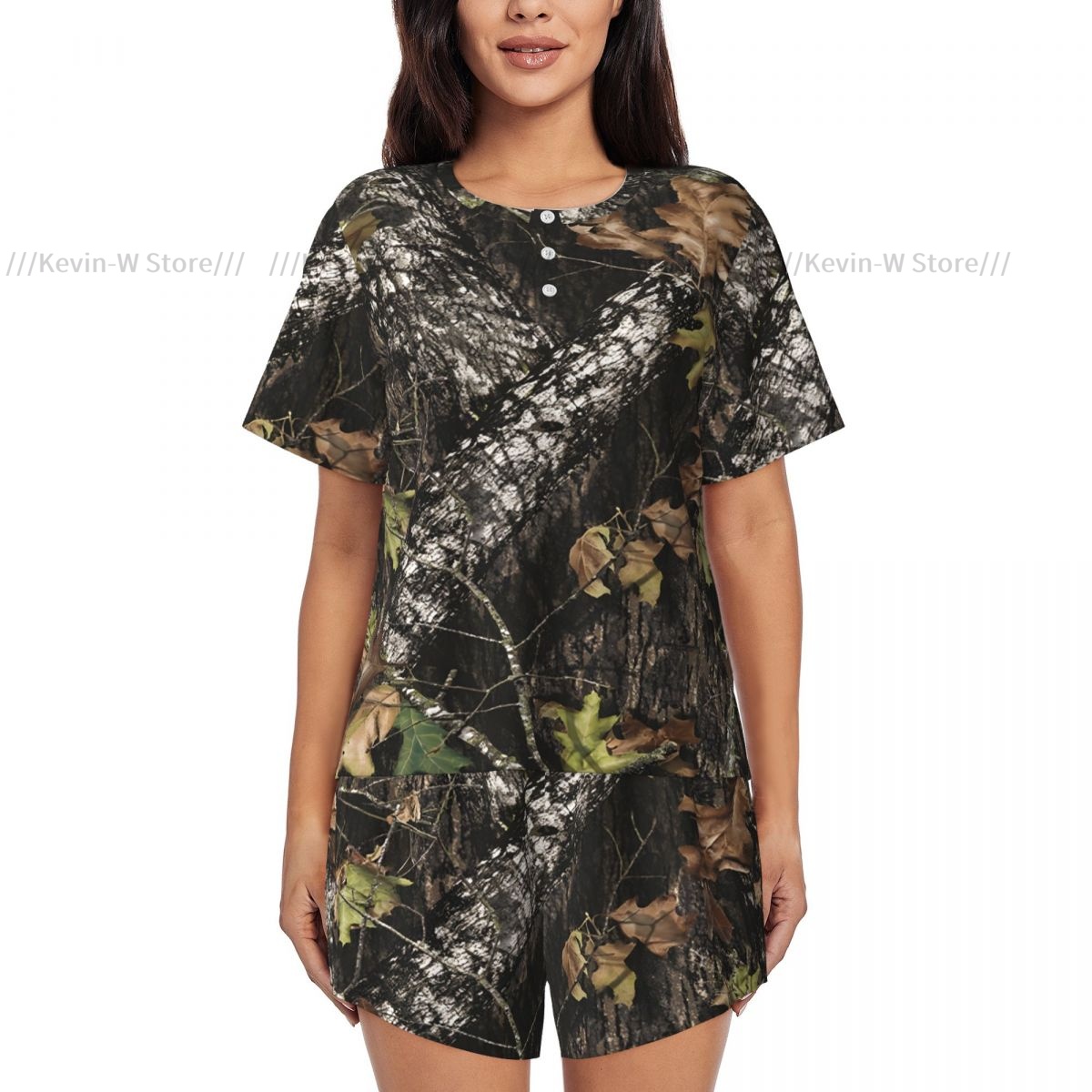 Dwuczęściowa piżama damska z o – Camo Pattern Set recenzja i cena