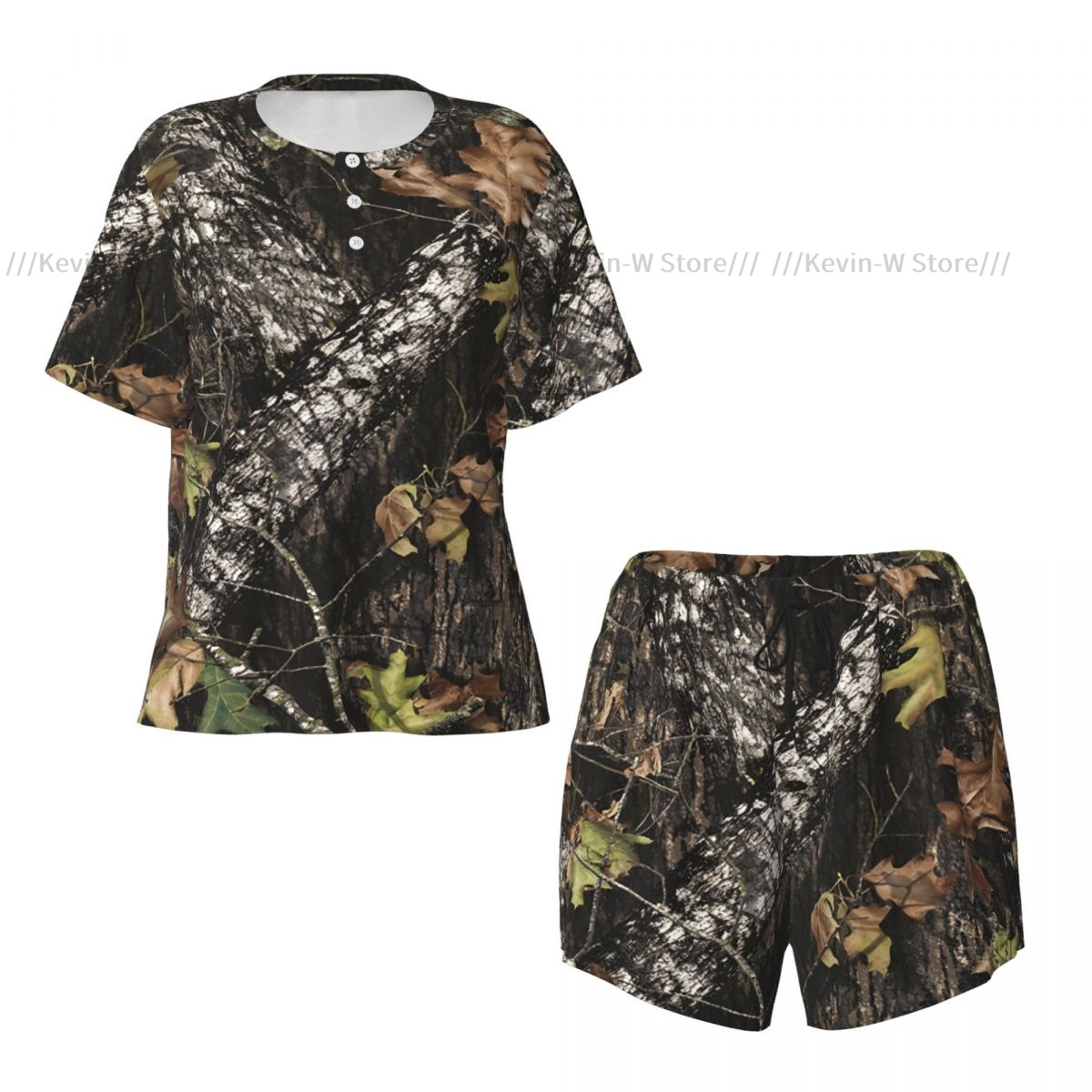 Dwuczęściowa piżama damska z o – Camo Pattern Set recenzja i cena