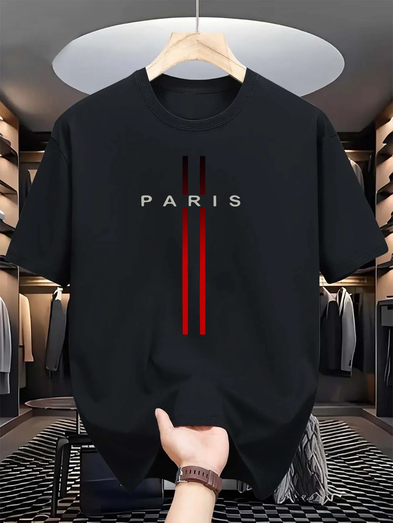Męska koszulka z krótkim rękaw – Street Fashion Paris recenzja i cena