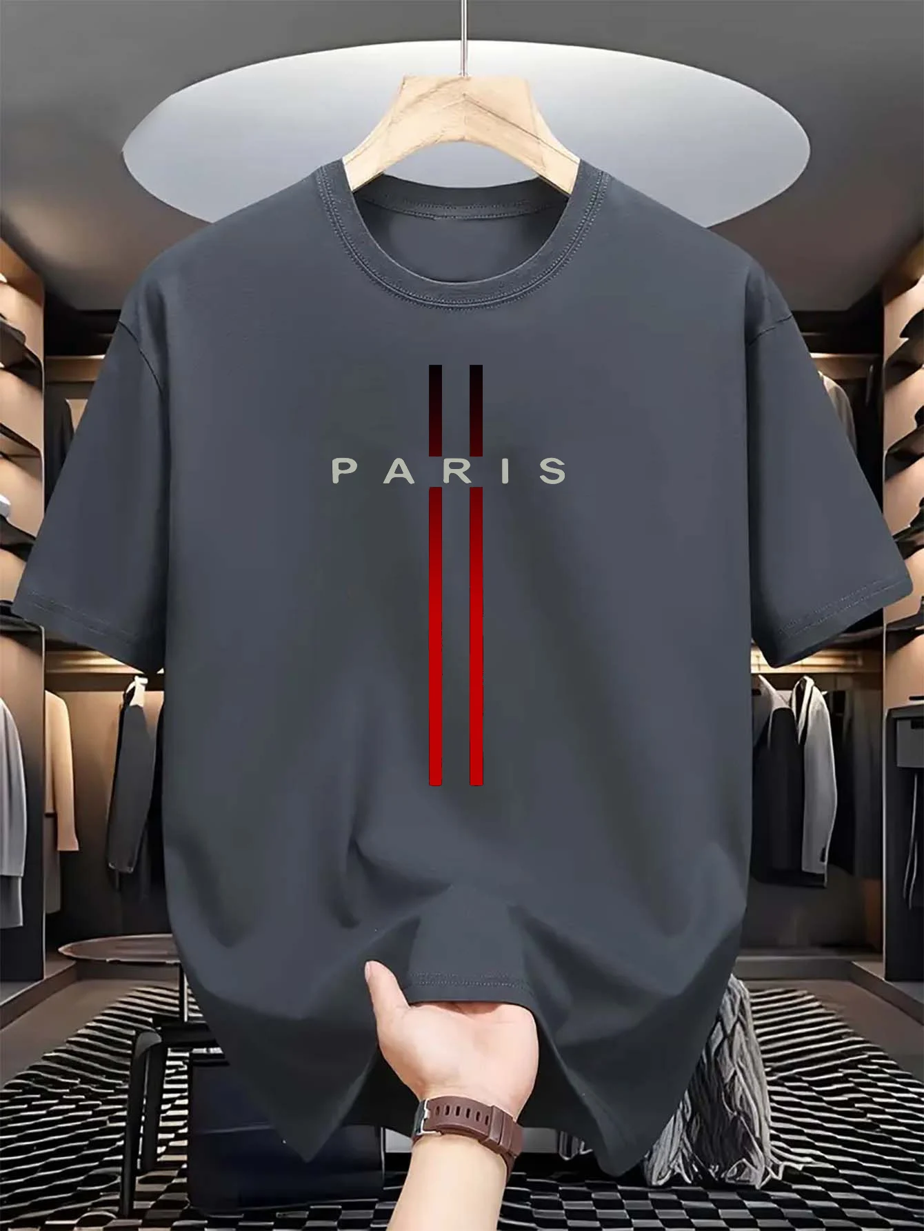 Męska koszulka z krótkim rękaw – Street Fashion Paris recenzja i cena