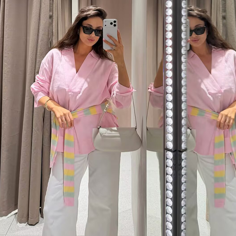 Jesienne Nowe Damskie Koszule  – Street Fashion Youth recenzja i cena