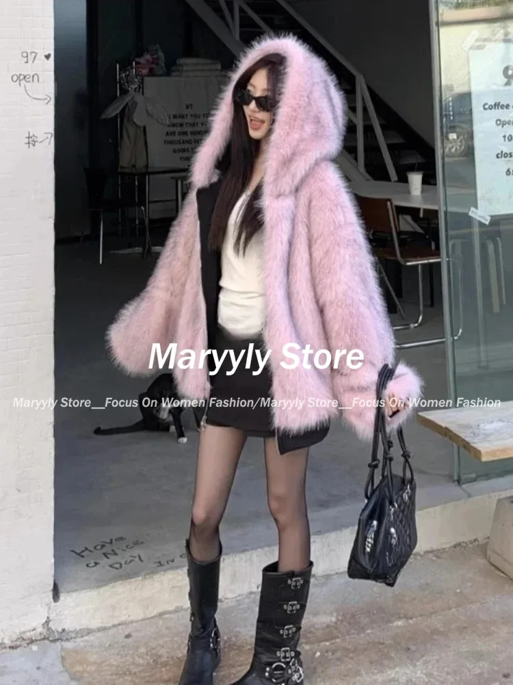 American Vintage damski futrza – Street Fashion Korean Girl recenzja i cena