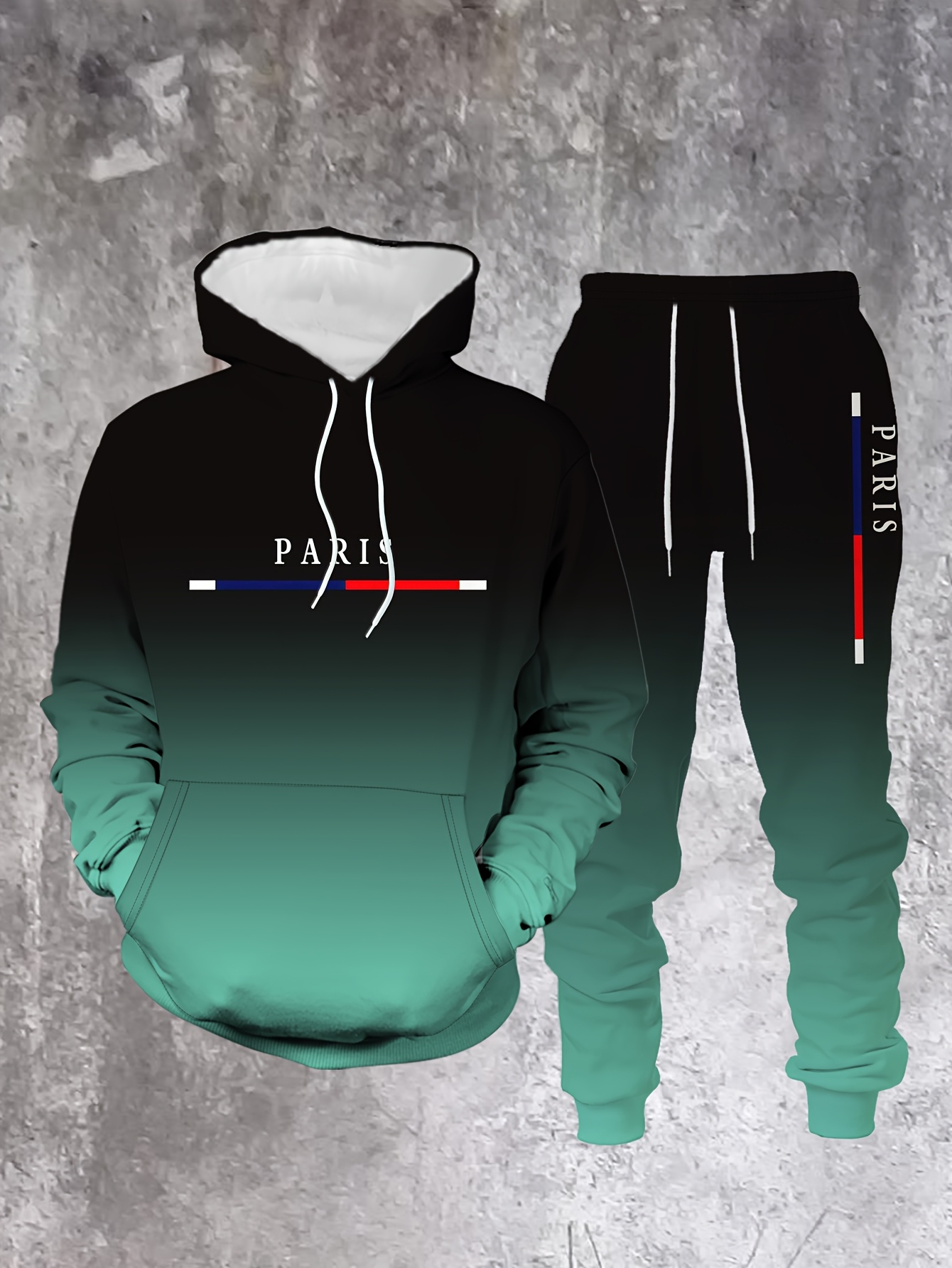 Gradientowy Kolorowy Zestaw Dr – Street Fashion Paris recenzja i cena