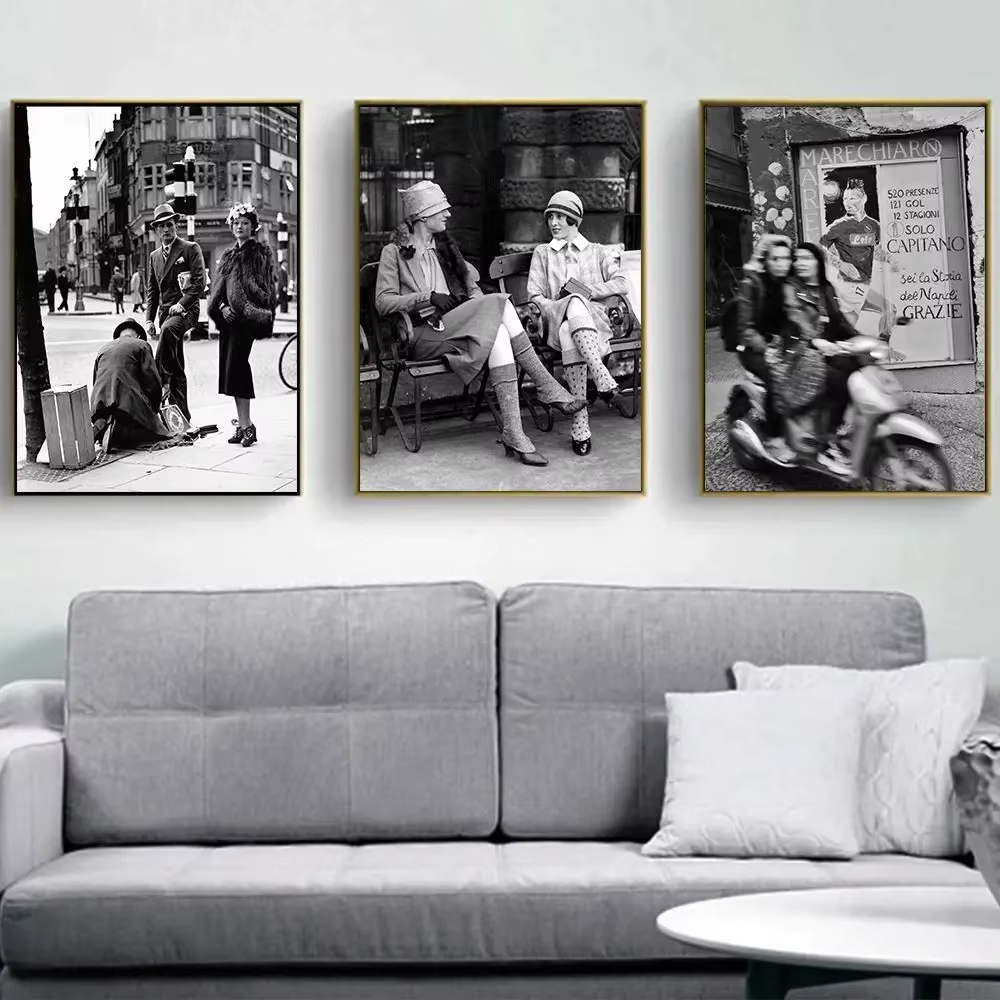 Modny czarno-biały vintage obr – Street Fashion Paris recenzja i cena