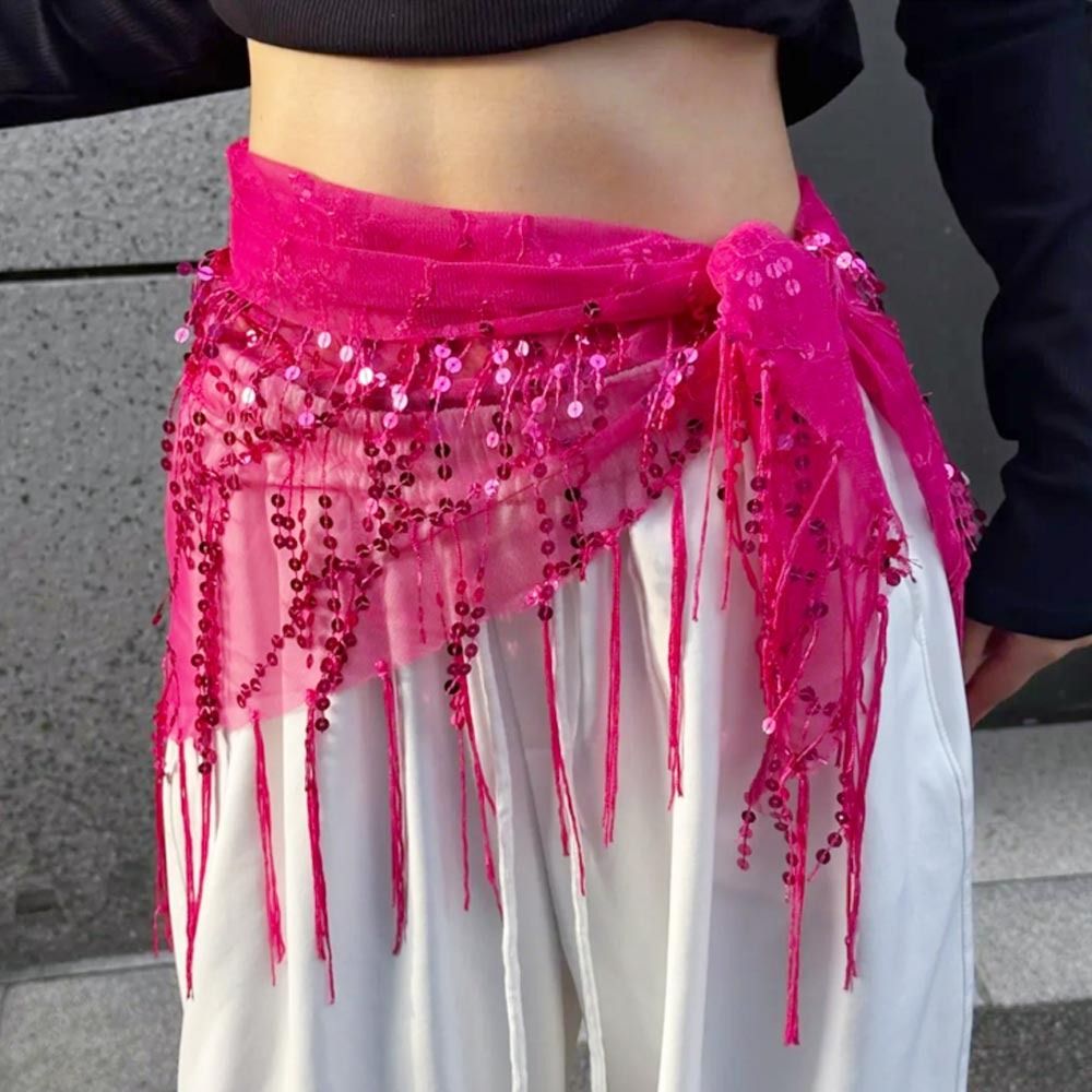 Pasek do tańca brzucha z cekin – Street Fashion India recenzja i cena